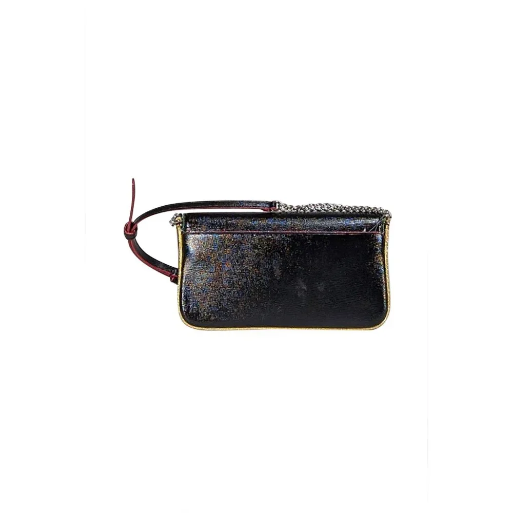 Kate Spade - Black Patent Saffiano Leather 